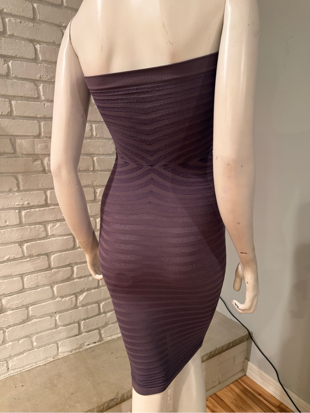 Intimately Free People Purple Strapless Bodycon Midi XS/S NWOT Super Stretch - Picture 13 of 15